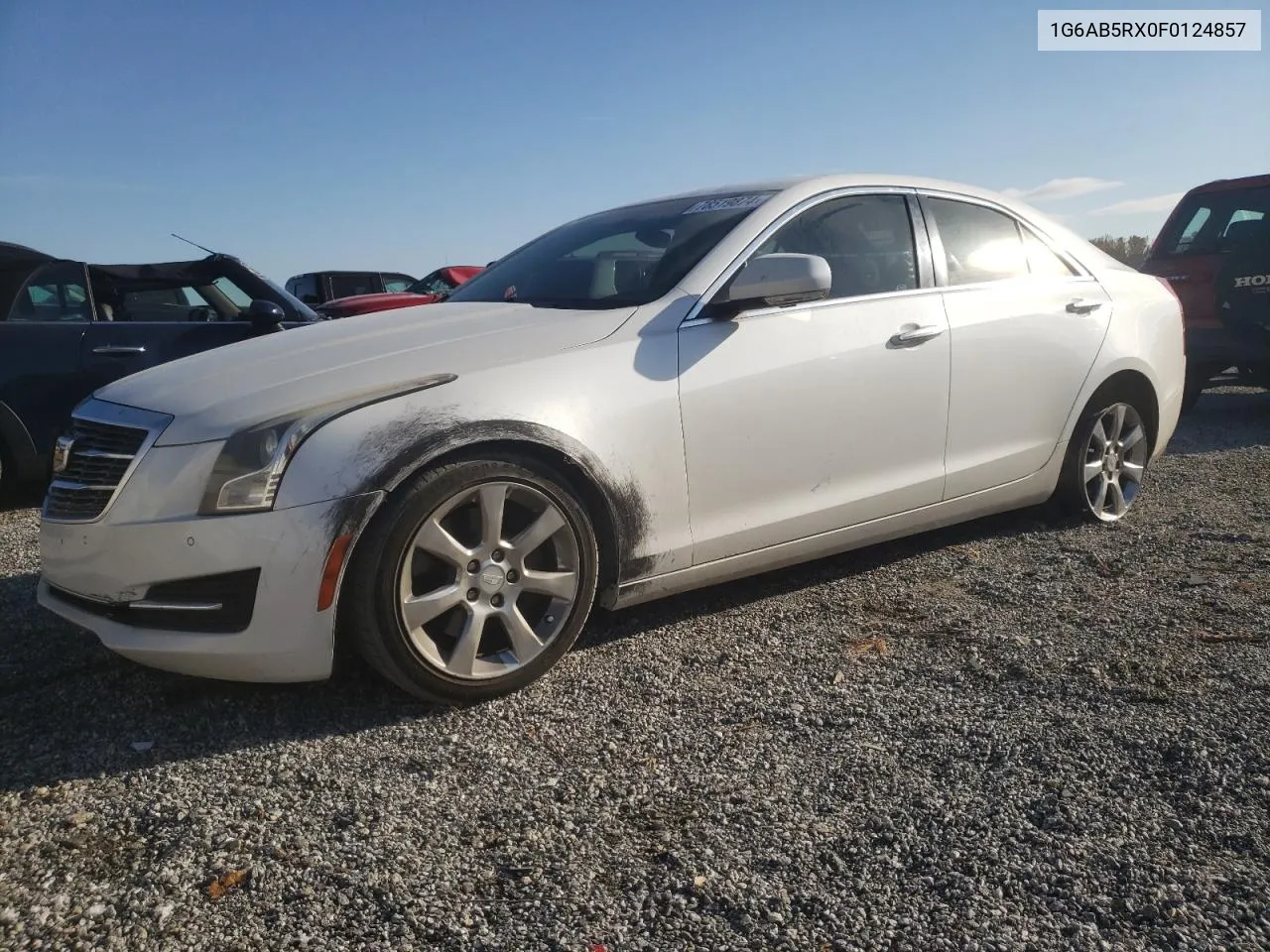 2015 Cadillac Ats Luxury VIN: 1G6AB5RX0F0124857 Lot: 78519874