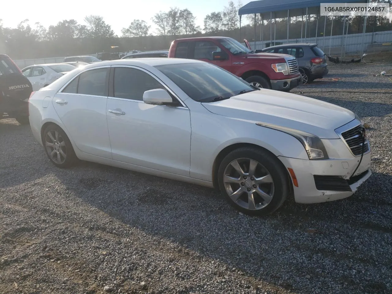 2015 Cadillac Ats Luxury VIN: 1G6AB5RX0F0124857 Lot: 78519874