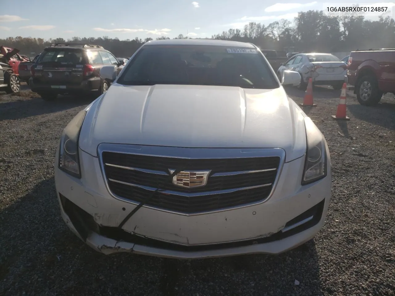 2015 Cadillac Ats Luxury VIN: 1G6AB5RX0F0124857 Lot: 78519874