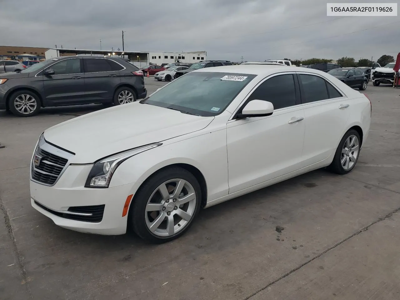 2015 Cadillac Ats VIN: 1G6AA5RA2F0119626 Lot: 78597244