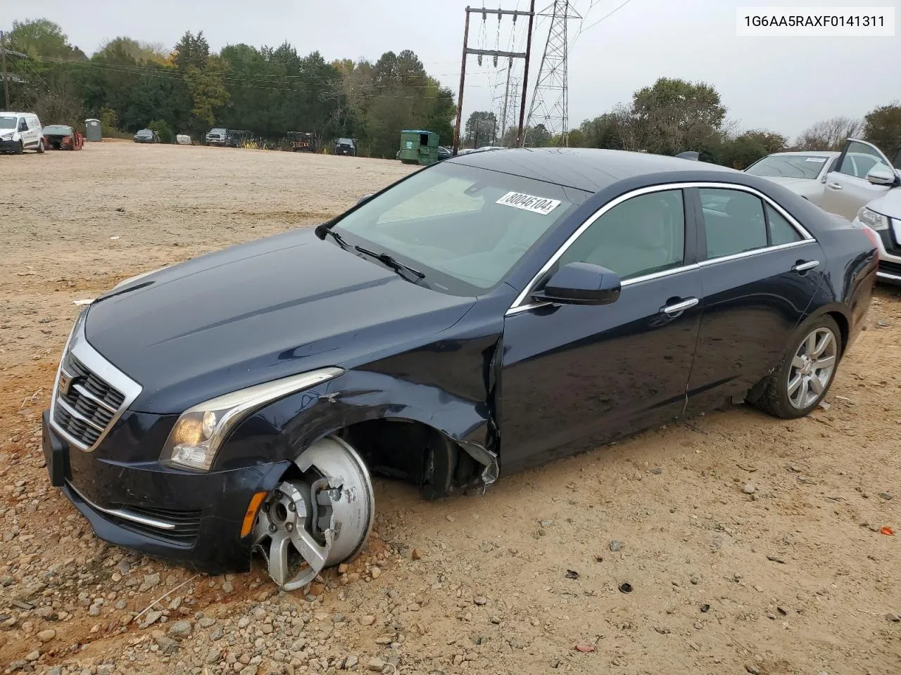 2015 Cadillac Ats VIN: 1G6AA5RAXF0141311 Lot: 80046104