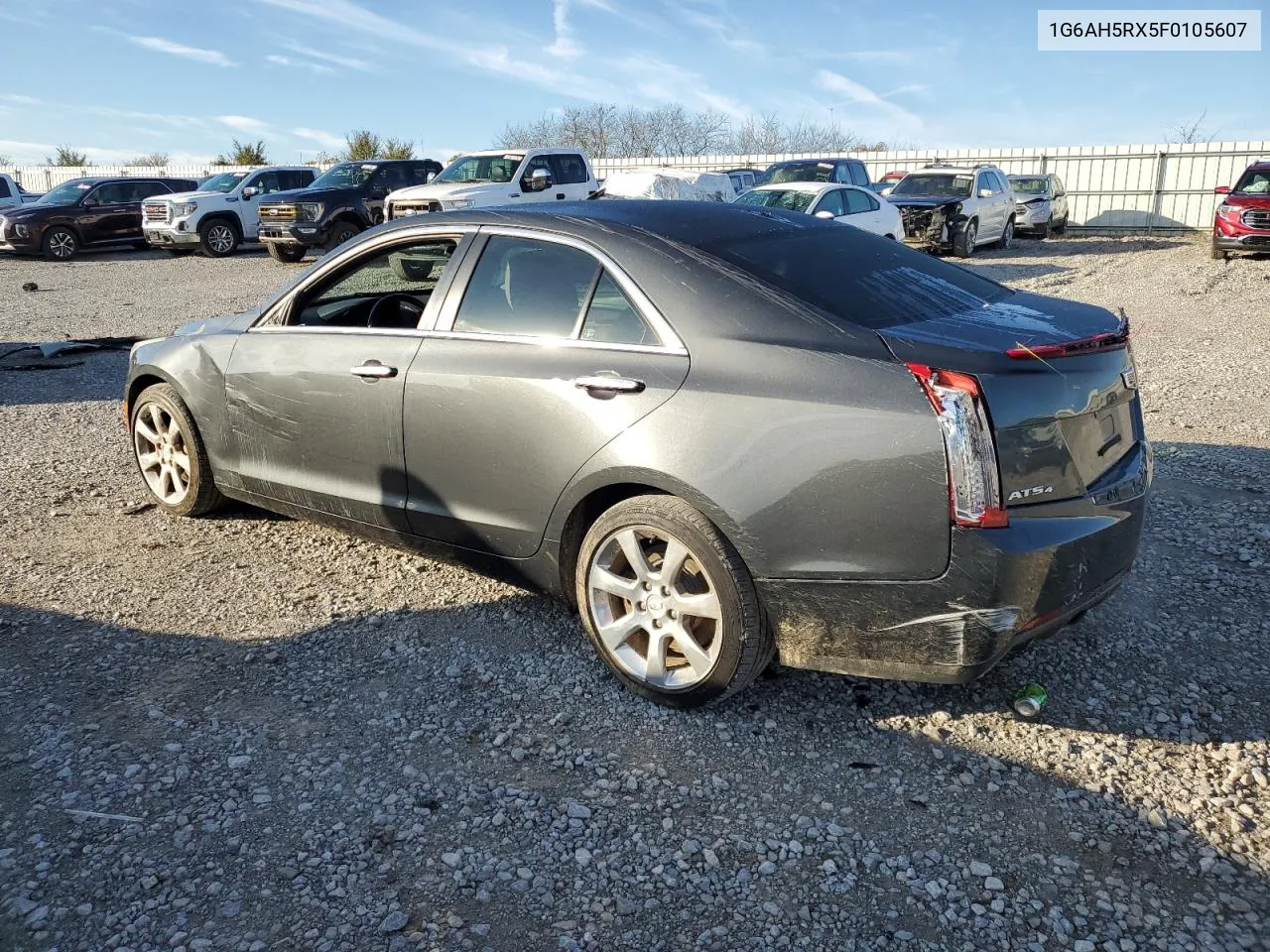 2015 Cadillac Ats Luxury VIN: 1G6AH5RX5F0105607 Lot: 80148404