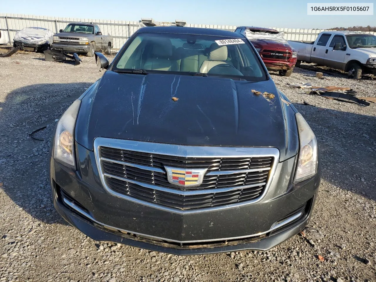 2015 Cadillac Ats Luxury VIN: 1G6AH5RX5F0105607 Lot: 80148404