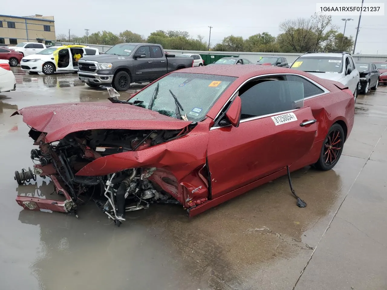 2015 Cadillac Ats VIN: 1G6AA1RX5F0121237 Lot: 81250054