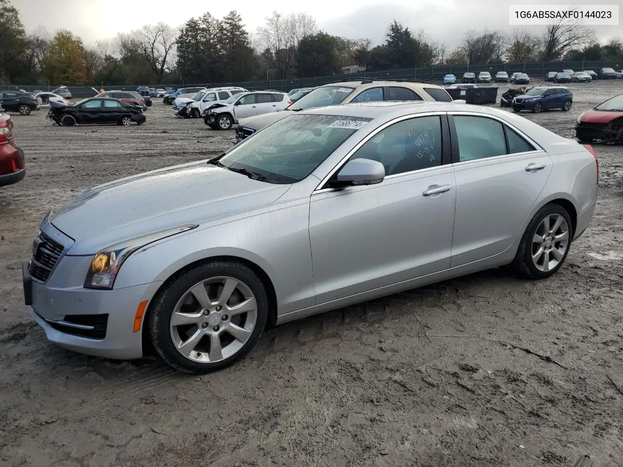 2015 Cadillac Ats Luxury VIN: 1G6AB5SAXF0144023 Lot: 81686714