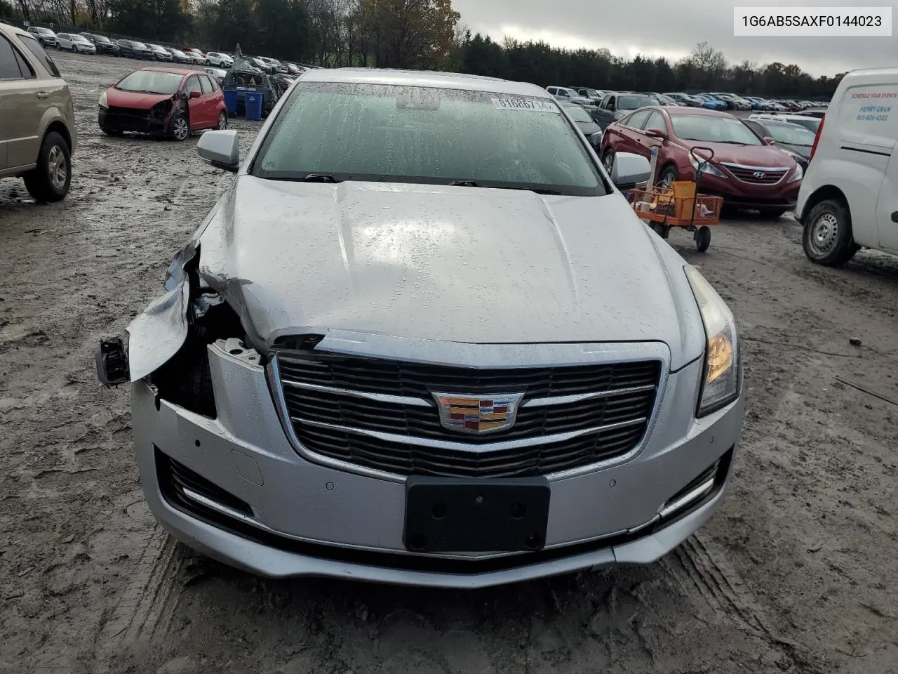 2015 Cadillac Ats Luxury VIN: 1G6AB5SAXF0144023 Lot: 81686714