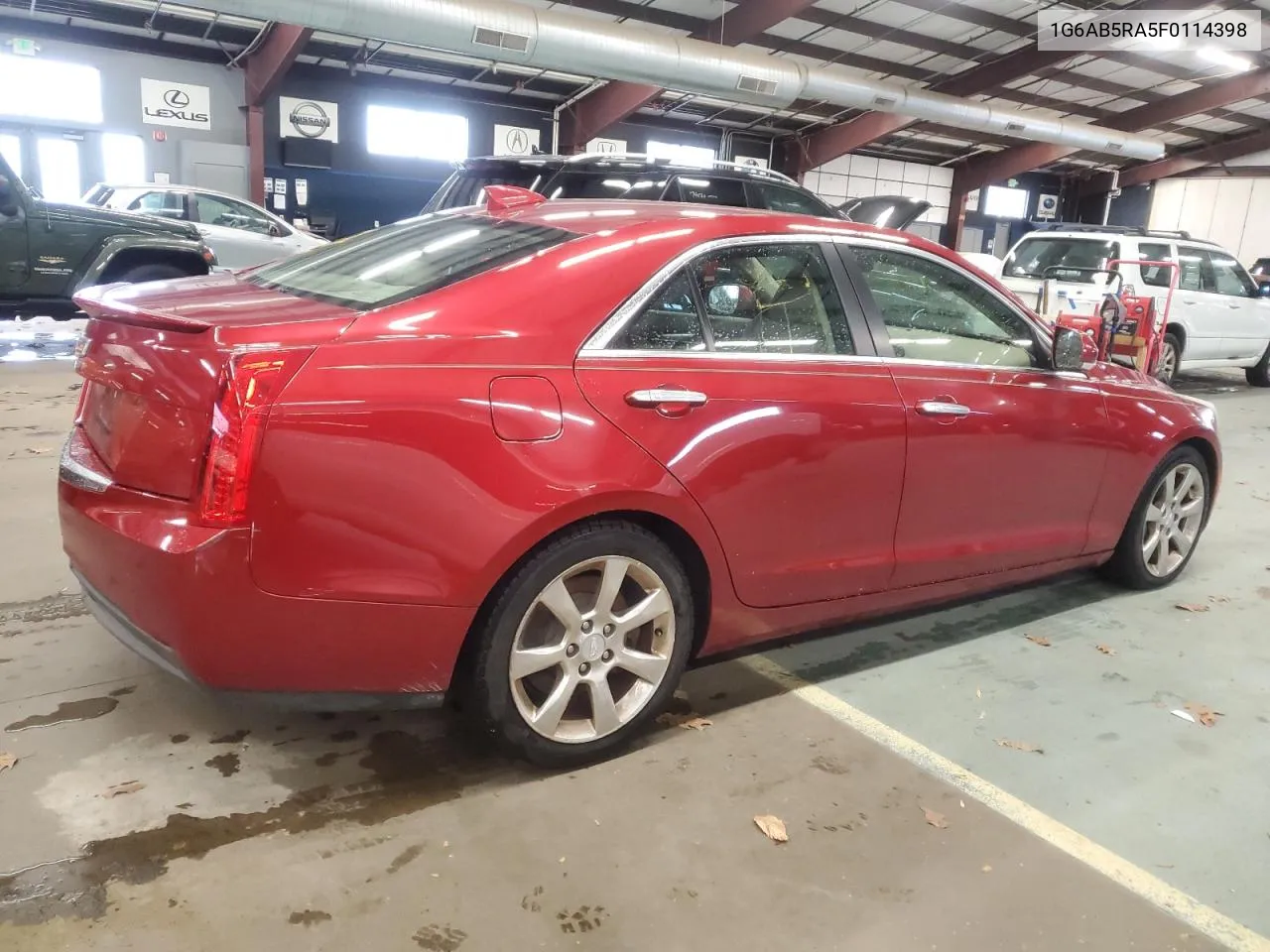 2015 Cadillac Ats Luxury VIN: 1G6AB5RA5F0114398 Lot: 81980474