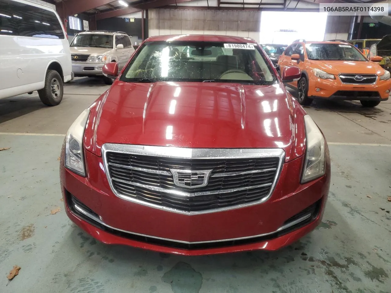 2015 Cadillac Ats Luxury VIN: 1G6AB5RA5F0114398 Lot: 81980474