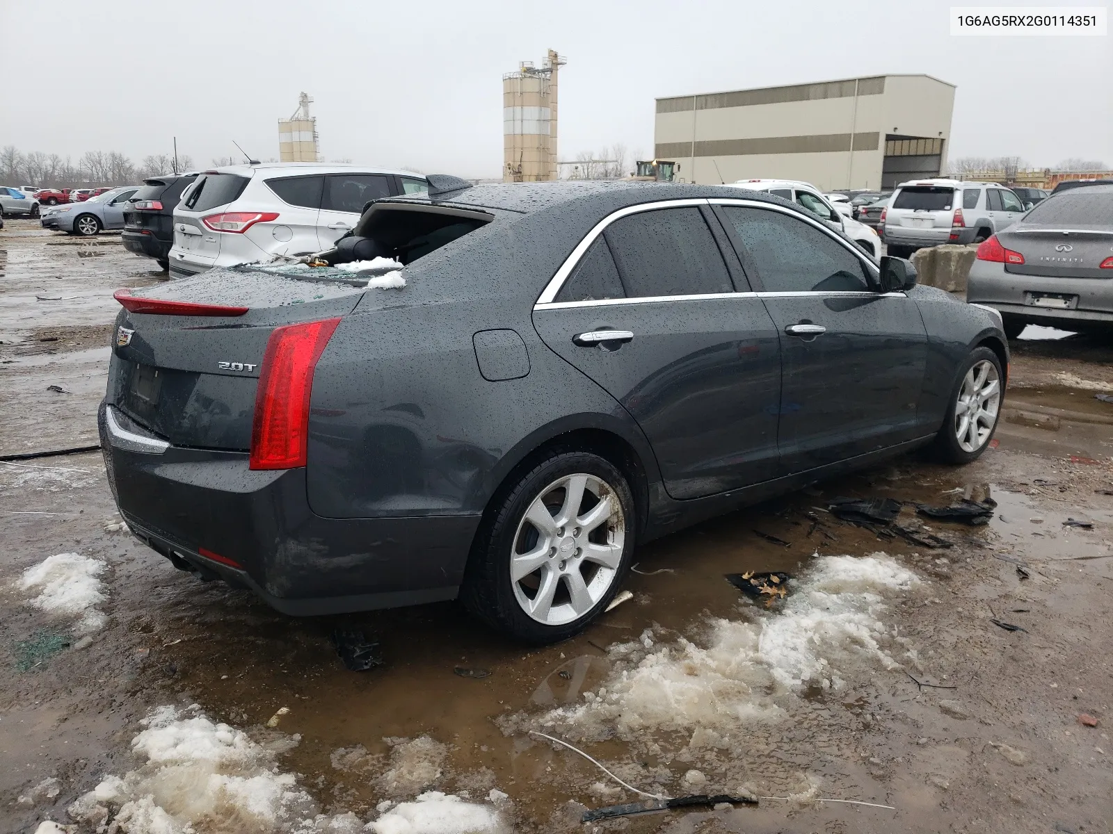 2016 Cadillac Ats VIN: 1G6AG5RX2G0114351 Lot: 39341804