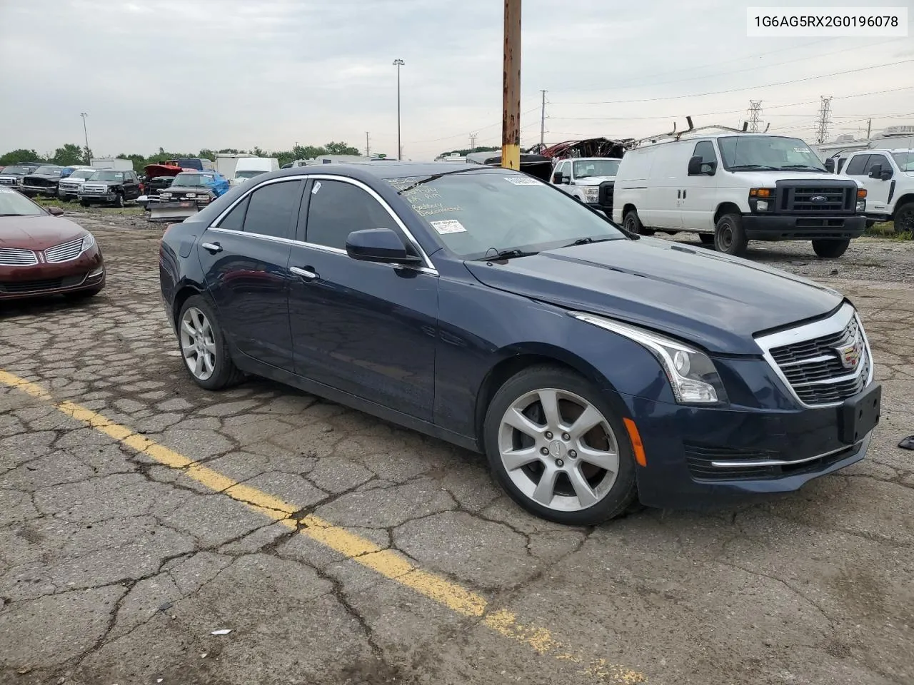 2016 Cadillac Ats VIN: 1G6AG5RX2G0196078 Lot: 60428164