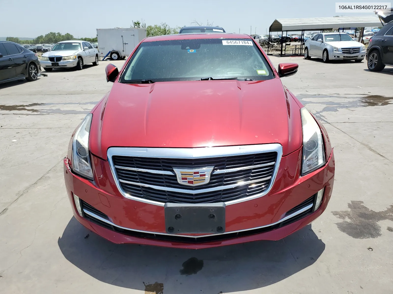 2016 Cadillac Ats Premium VIN: 1G6AL1RS4G0122217 Lot: 64567184