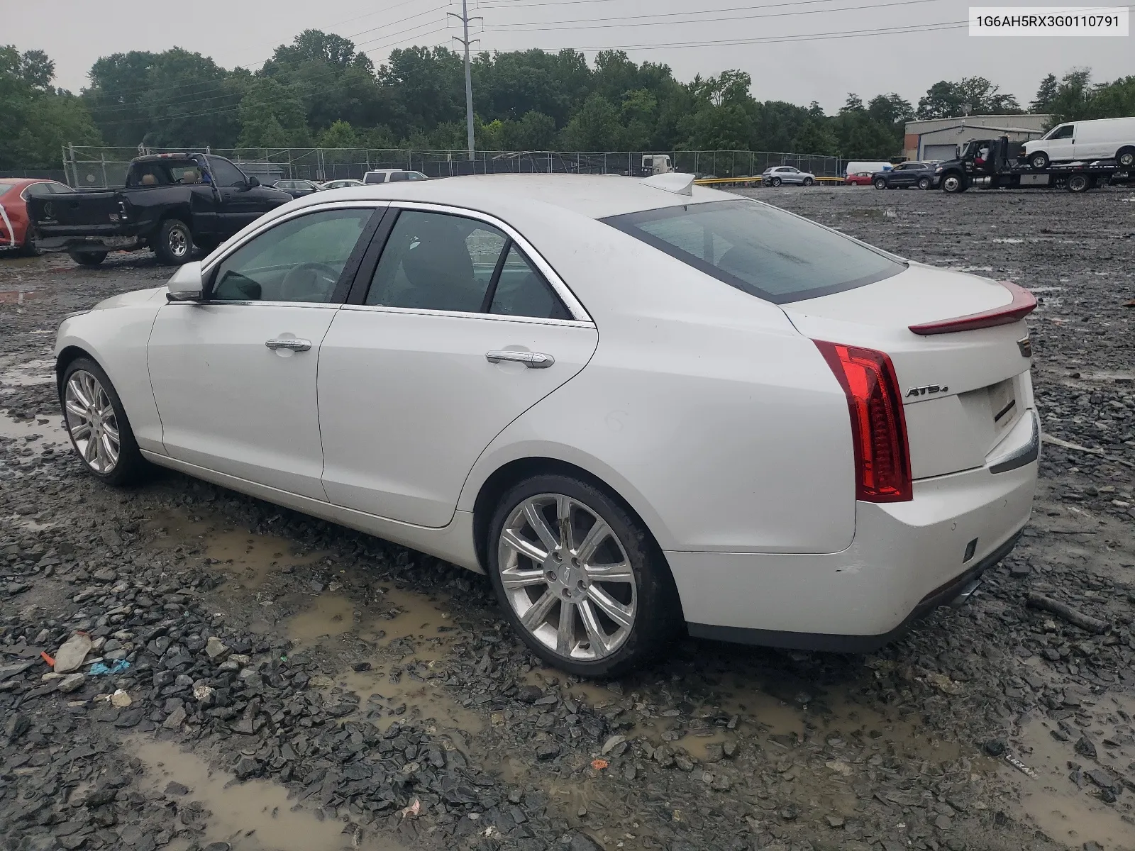 2016 Cadillac Ats Luxury VIN: 1G6AH5RX3G0110791 Lot: 64685524