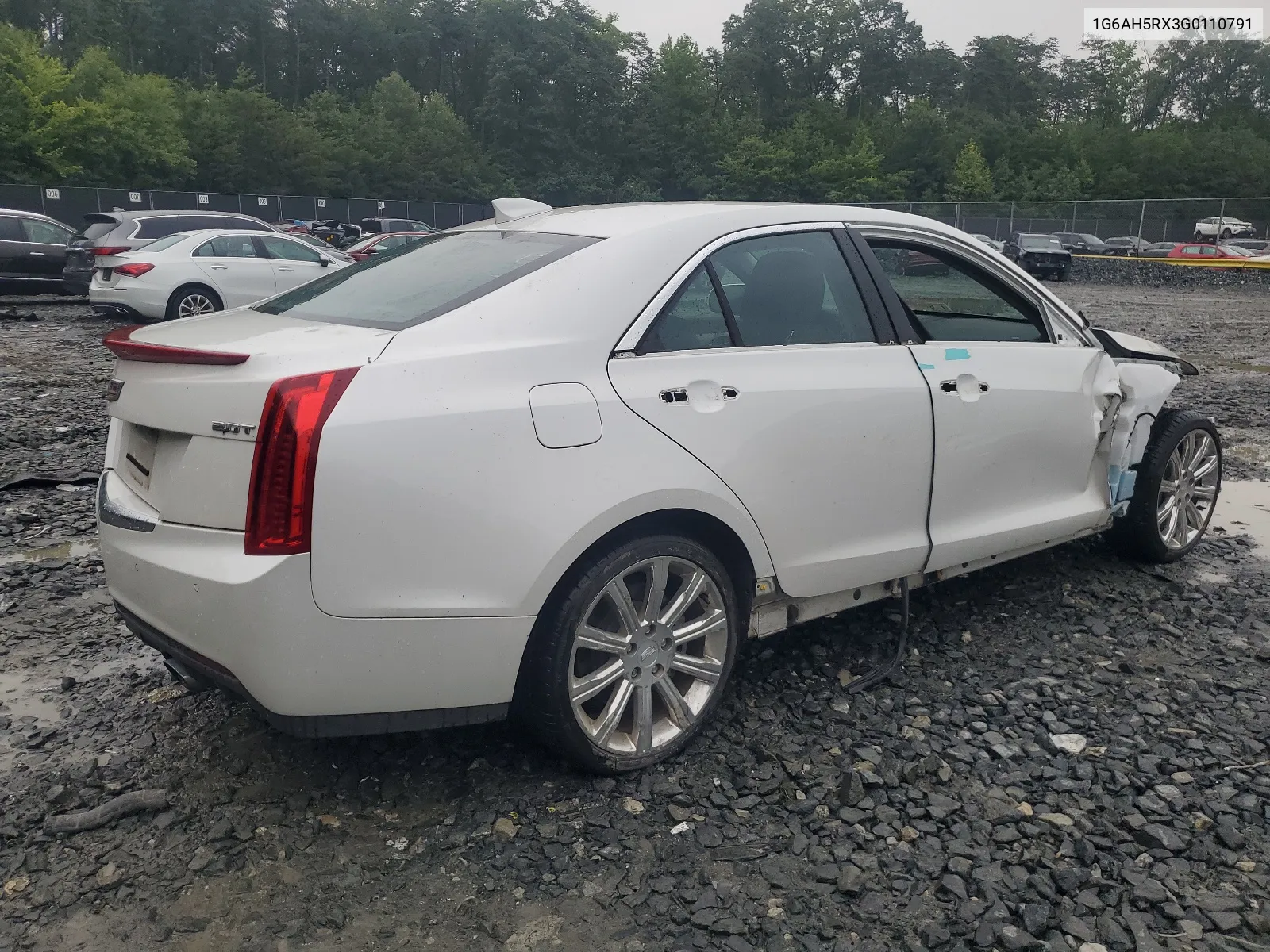 2016 Cadillac Ats Luxury VIN: 1G6AH5RX3G0110791 Lot: 64685524