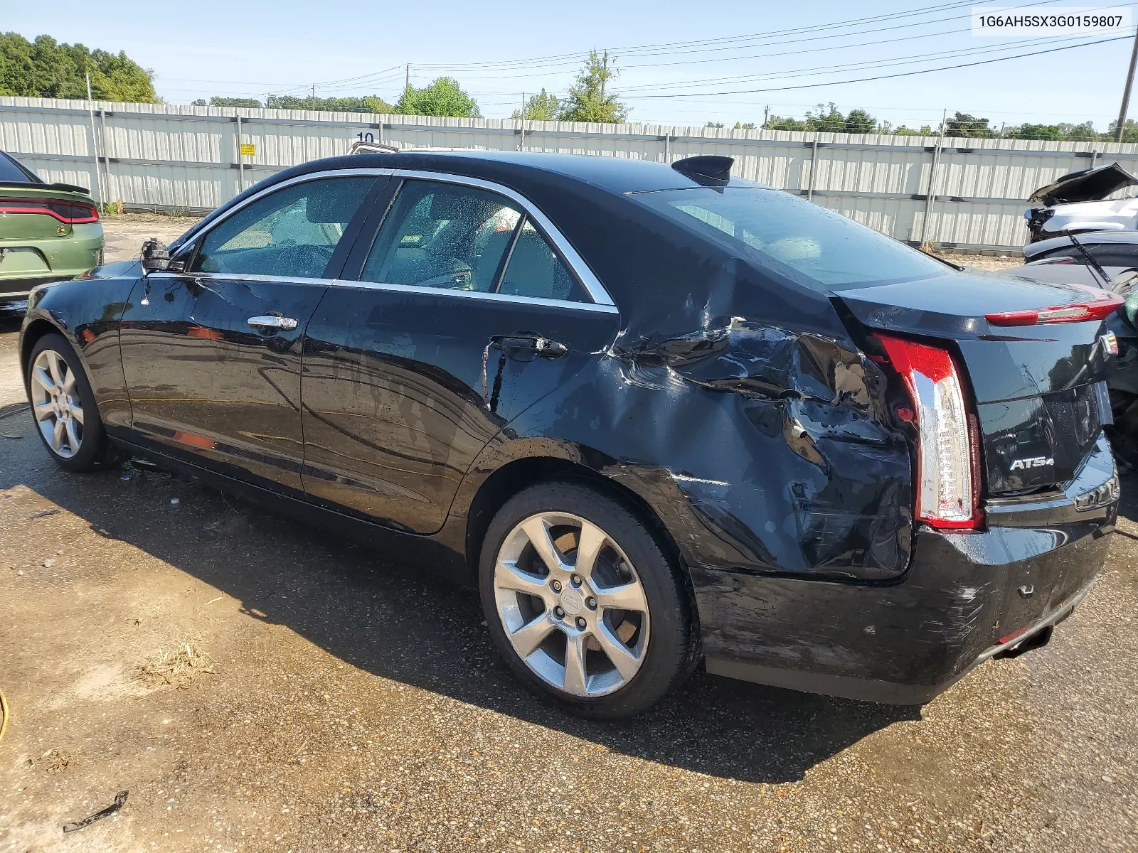 1G6AH5SX3G0159807 2016 Cadillac Ats Luxury