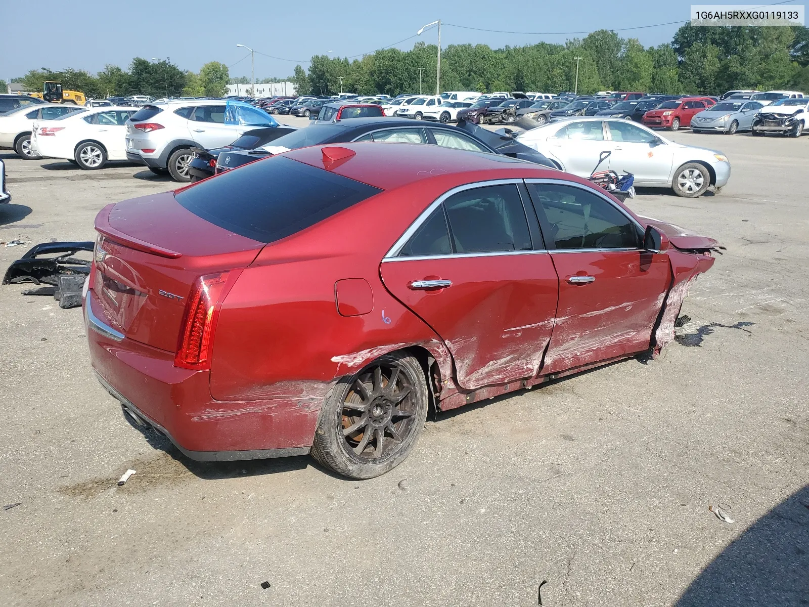 2016 Cadillac Ats Luxury VIN: 1G6AH5RXXG0119133 Lot: 66371244