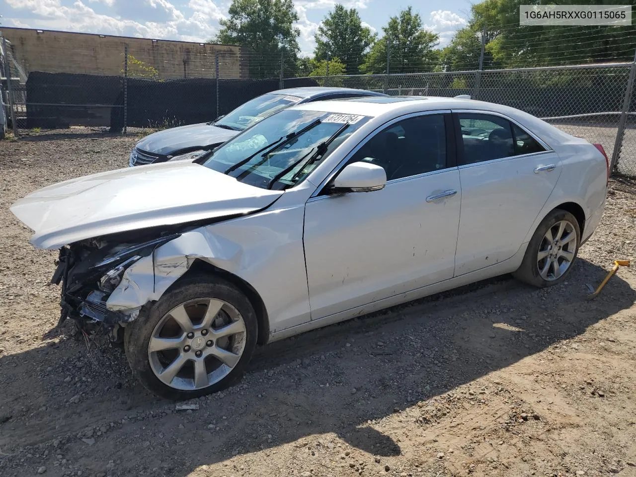 2016 Cadillac Ats Luxury VIN: 1G6AH5RXXG0115065 Lot: 67311264