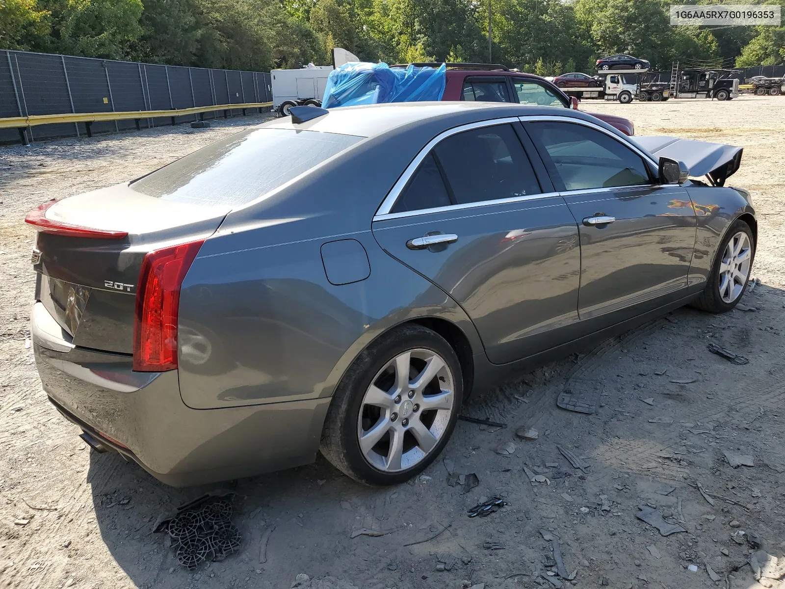 1G6AA5RX7G0196353 2016 Cadillac Ats