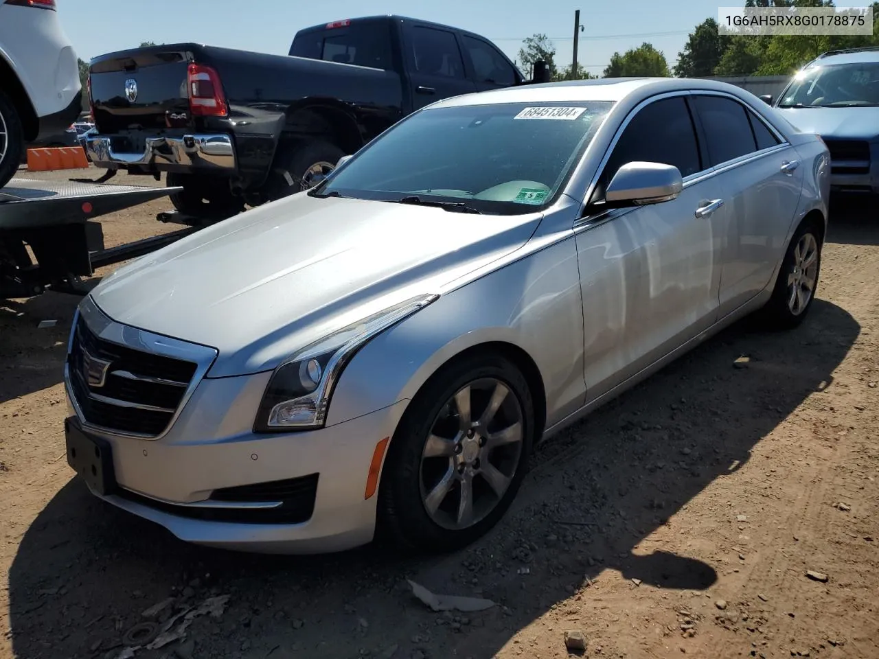 1G6AH5RX8G0178875 2016 Cadillac Ats Luxury