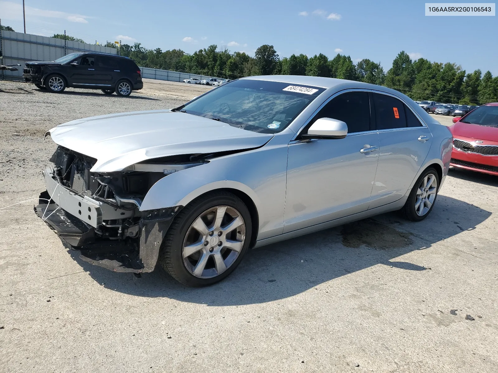 2016 Cadillac Ats VIN: 1G6AA5RX2G0106543 Lot: 68474284