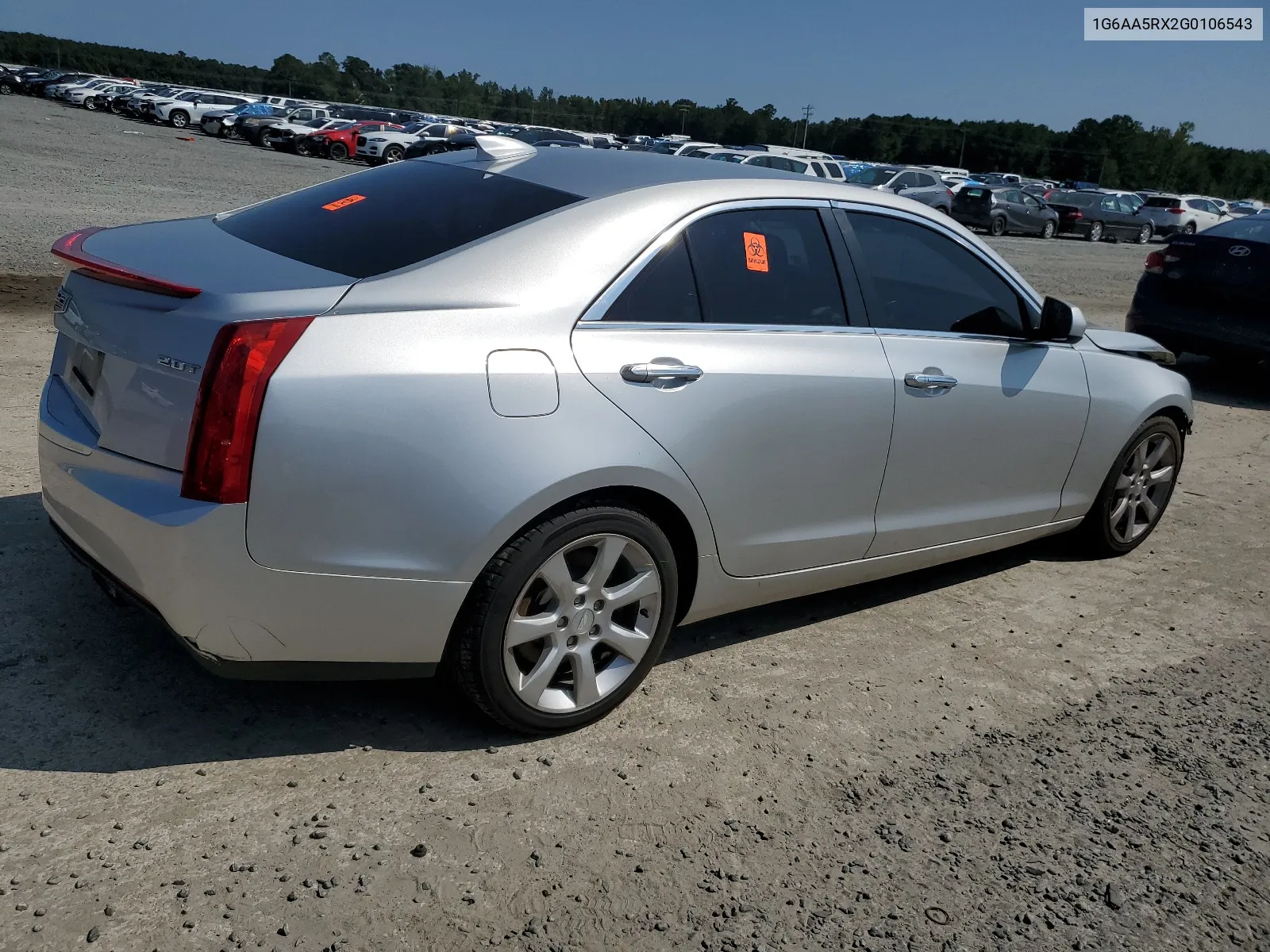 2016 Cadillac Ats VIN: 1G6AA5RX2G0106543 Lot: 68474284