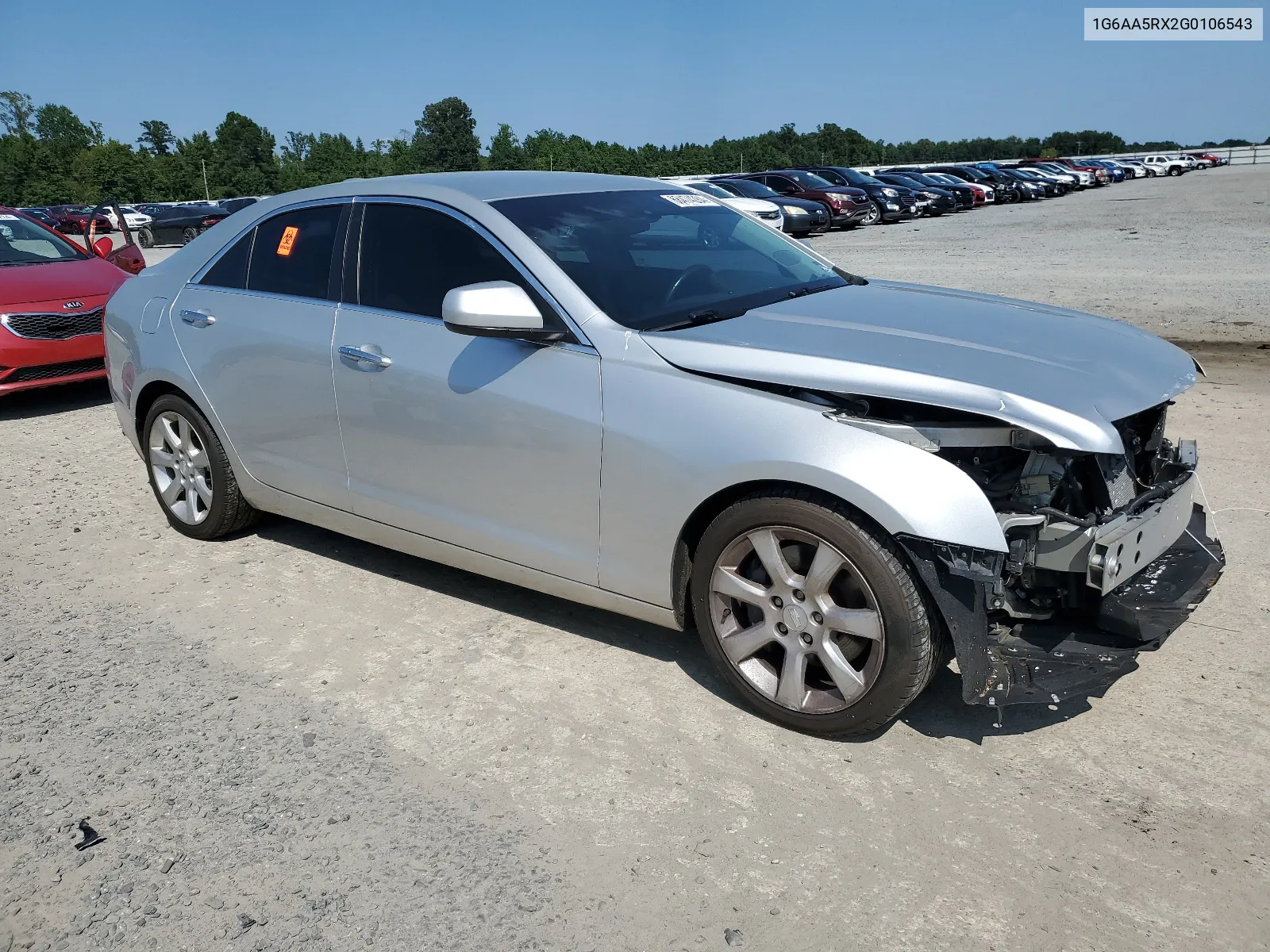 2016 Cadillac Ats VIN: 1G6AA5RX2G0106543 Lot: 68474284