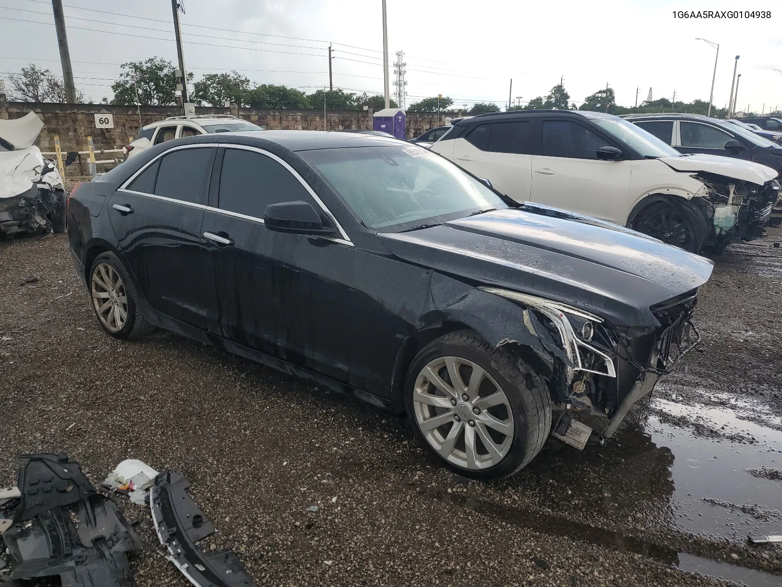 2016 Cadillac Ats VIN: 1G6AA5RAXG0104938 Lot: 68540534