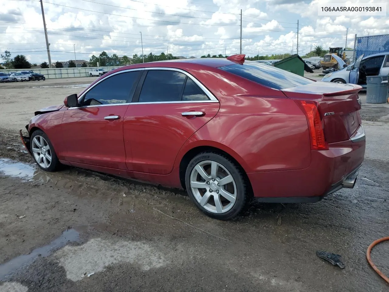 1G6AA5RA0G0193841 2016 Cadillac Ats