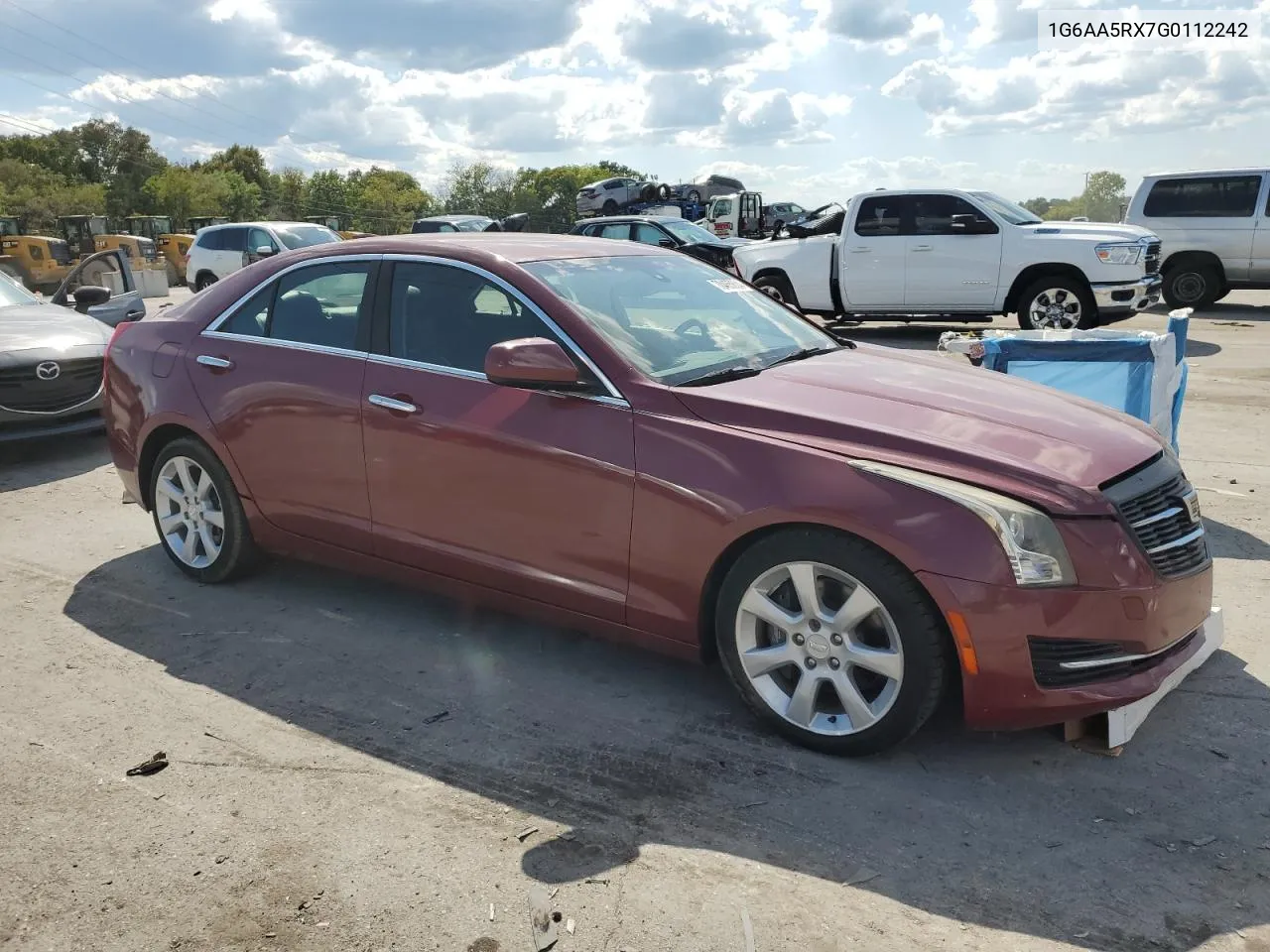 2016 Cadillac Ats VIN: 1G6AA5RX7G0112242 Lot: 70465804