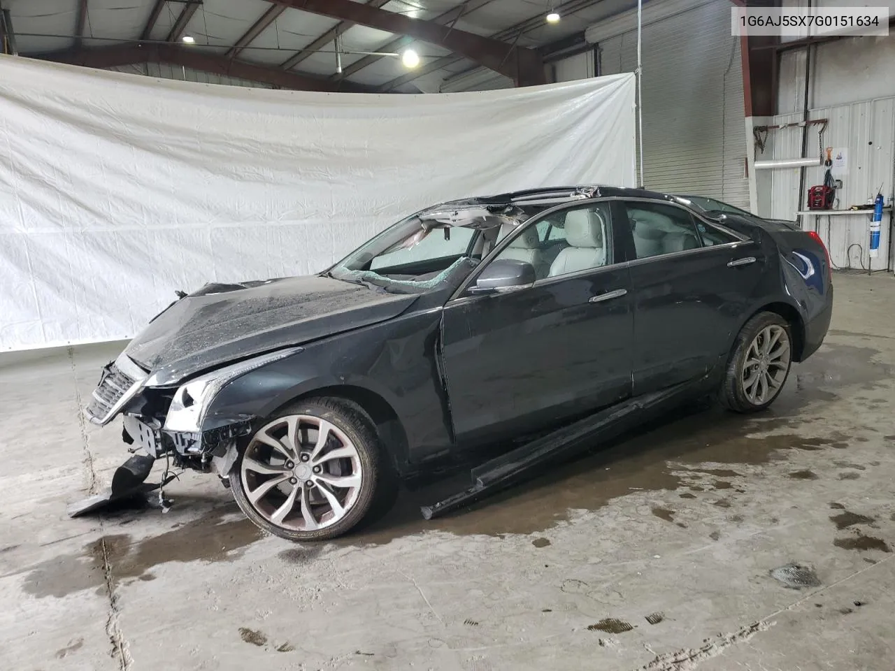 1G6AJ5SX7G0151634 2016 Cadillac Ats Performance