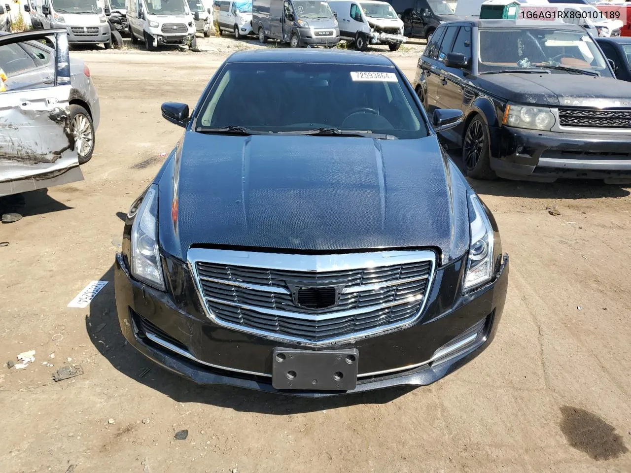 2016 Cadillac Ats VIN: 1G6AG1RX8G0101189 Lot: 72593864