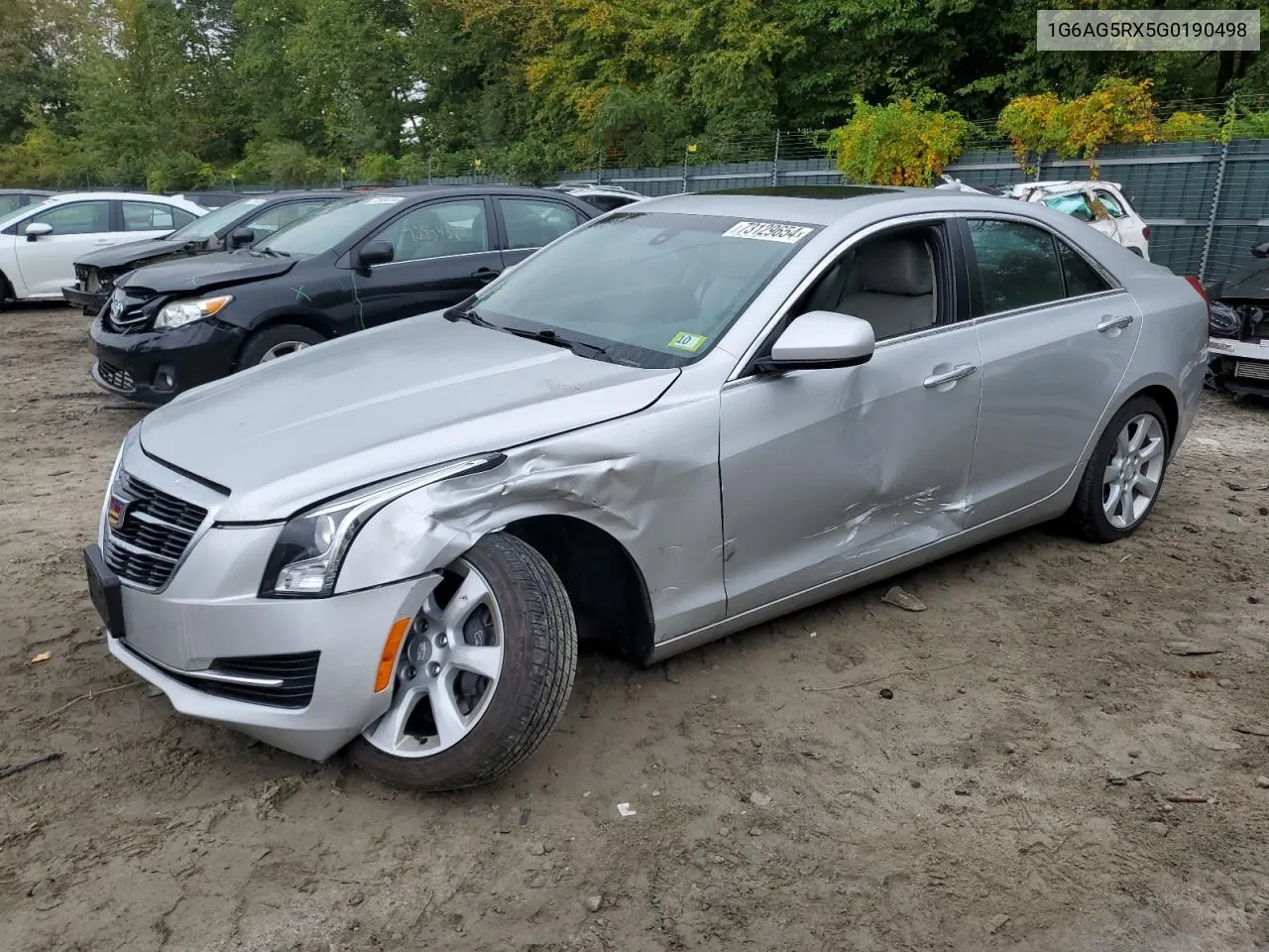 2016 Cadillac Ats VIN: 1G6AG5RX5G0190498 Lot: 73129654