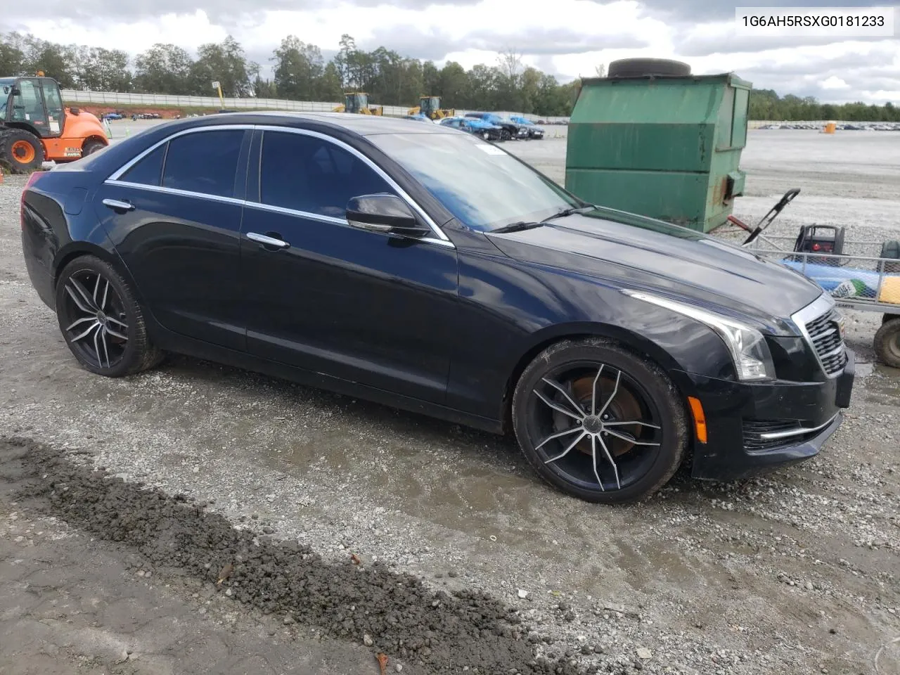 2016 Cadillac Ats Luxury VIN: 1G6AH5RSXG0181233 Lot: 73198464