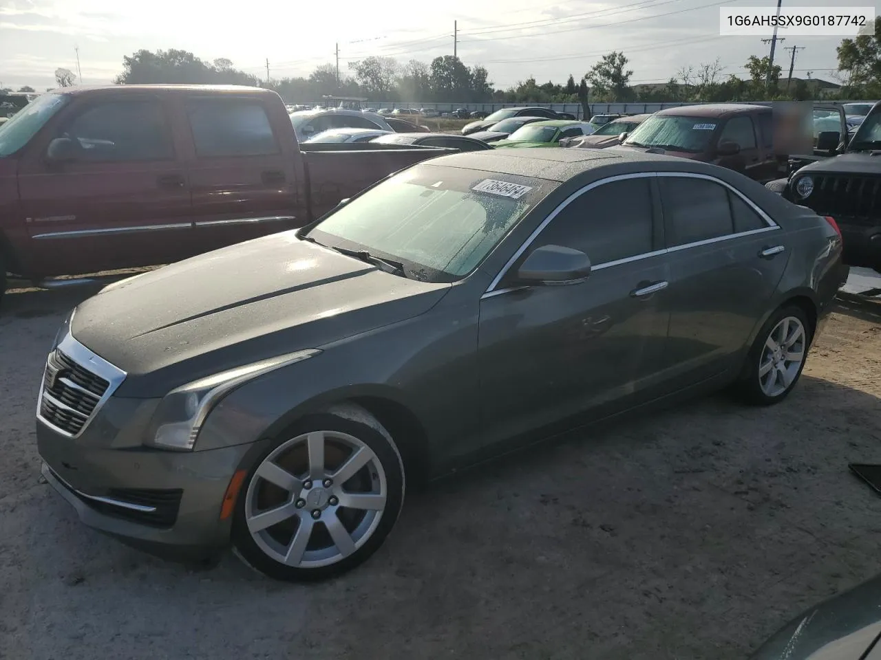 1G6AH5SX9G0187742 2016 Cadillac Ats Luxury