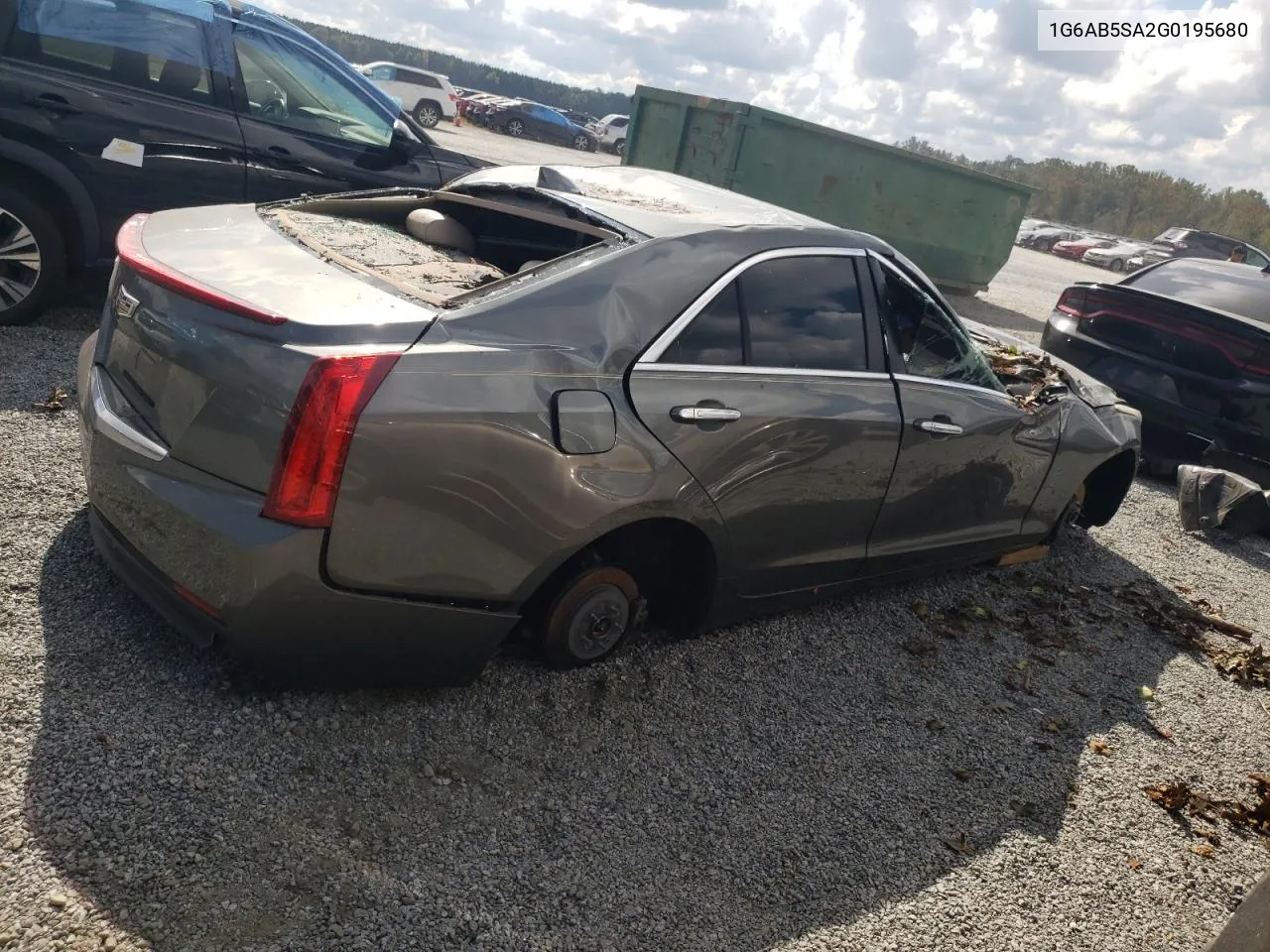 1G6AB5SA2G0195680 2016 Cadillac Ats Luxury