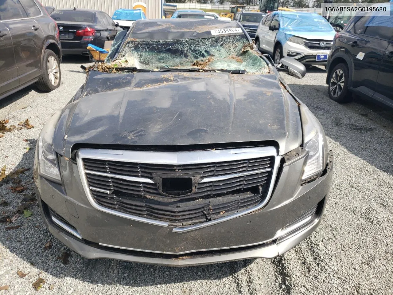 1G6AB5SA2G0195680 2016 Cadillac Ats Luxury