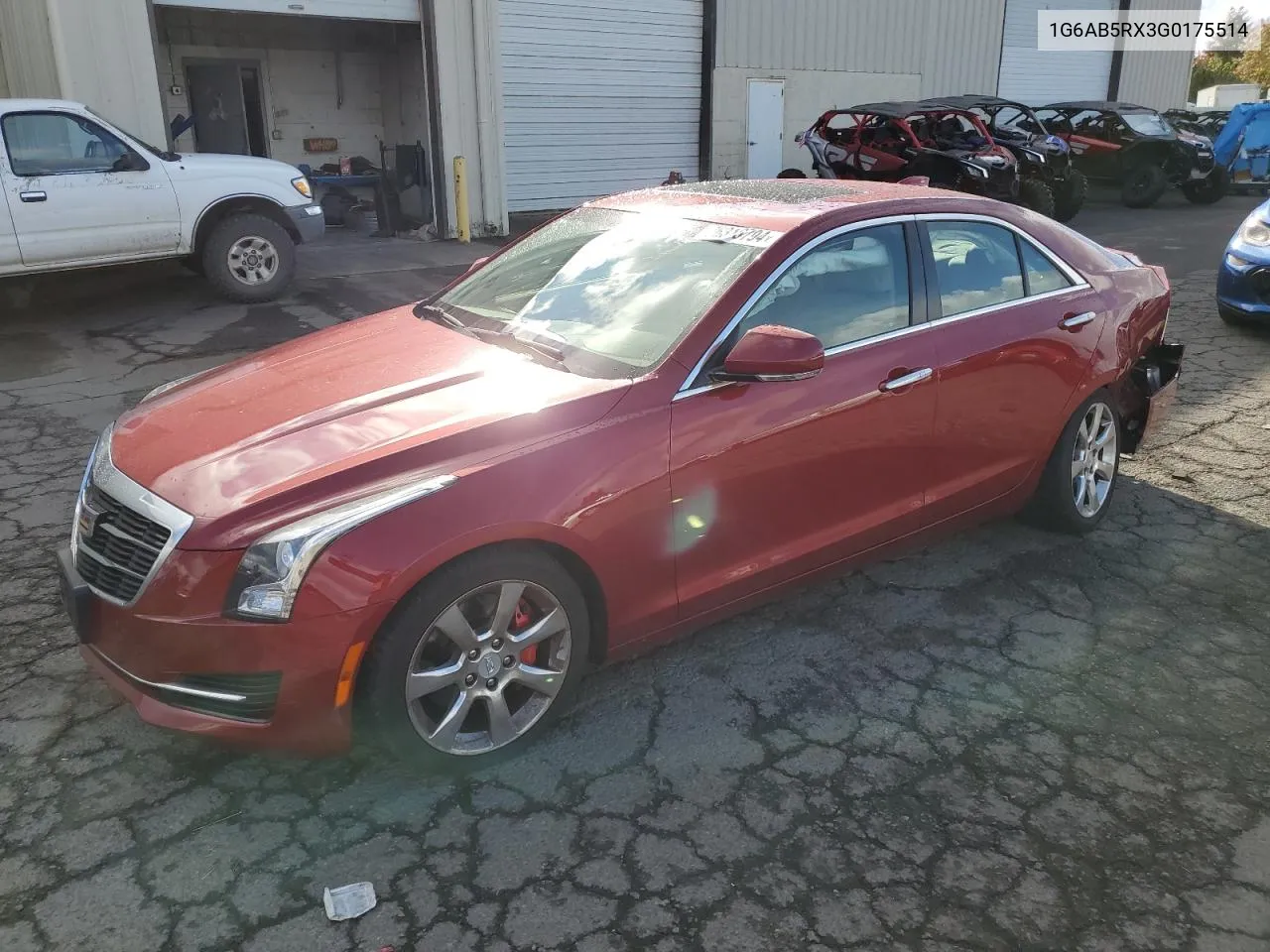 2016 Cadillac Ats Luxury VIN: 1G6AB5RX3G0175514 Lot: 76316794