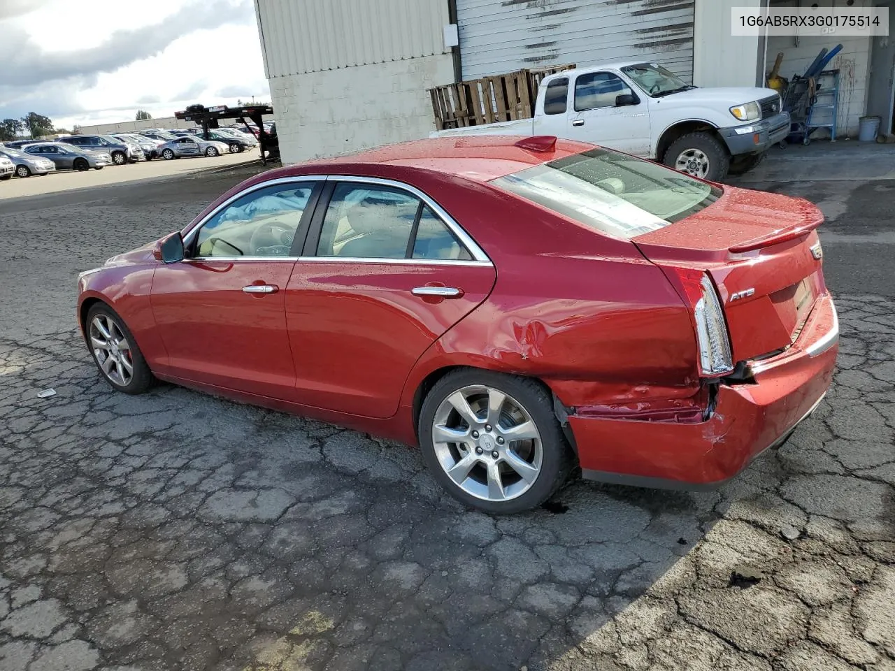 2016 Cadillac Ats Luxury VIN: 1G6AB5RX3G0175514 Lot: 76316794