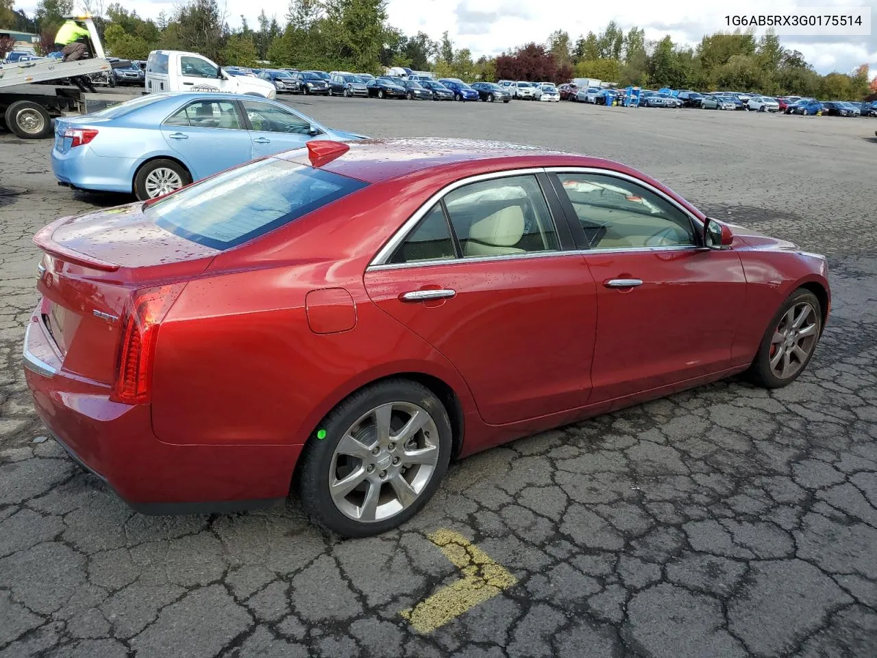 2016 Cadillac Ats Luxury VIN: 1G6AB5RX3G0175514 Lot: 76316794