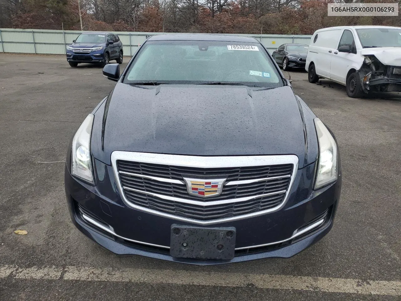 2016 Cadillac Ats Luxury VIN: 1G6AH5RX0G0106293 Lot: 78539524