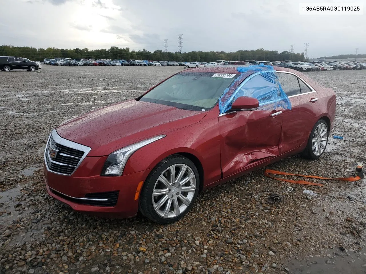 2016 Cadillac Ats Luxury VIN: 1G6AB5RA0G0119025 Lot: 79222744