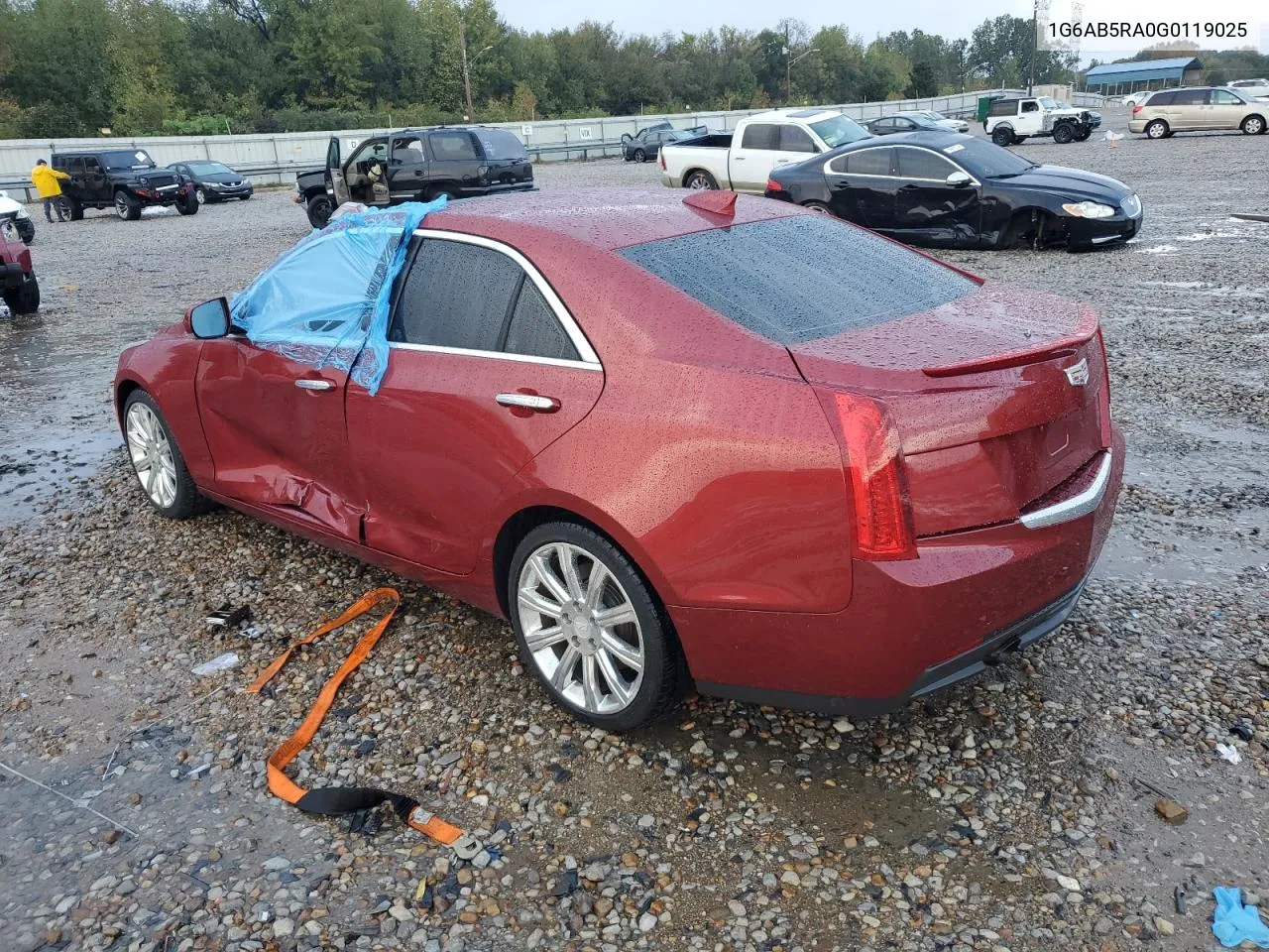 2016 Cadillac Ats Luxury VIN: 1G6AB5RA0G0119025 Lot: 79222744