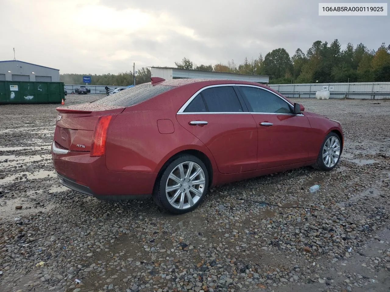 2016 Cadillac Ats Luxury VIN: 1G6AB5RA0G0119025 Lot: 79222744