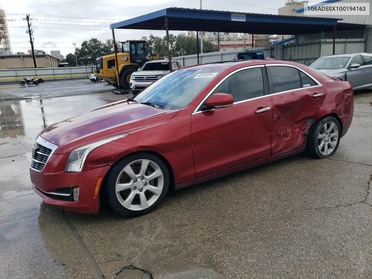 2016 Cadillac Ats Performance VIN: 1G6AD5SX1G0194163 Lot: 80309054