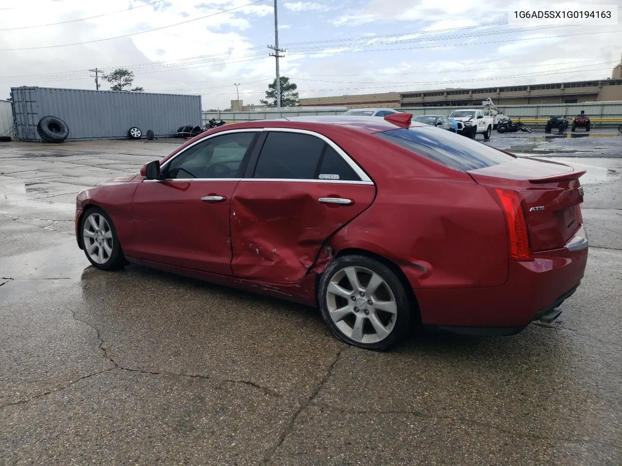 2016 Cadillac Ats Performance VIN: 1G6AD5SX1G0194163 Lot: 80309054