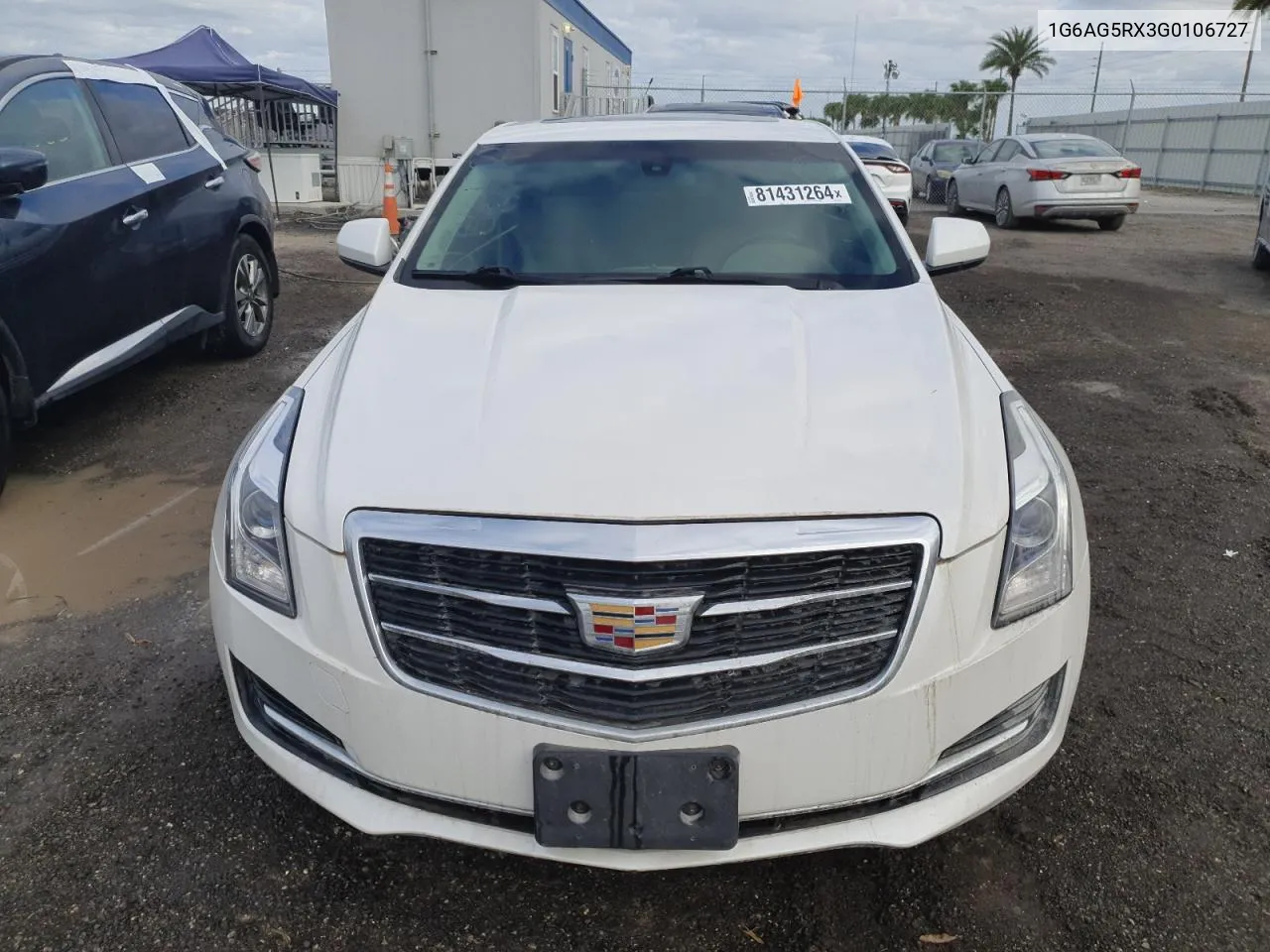 2016 Cadillac Ats VIN: 1G6AG5RX3G0106727 Lot: 81431264