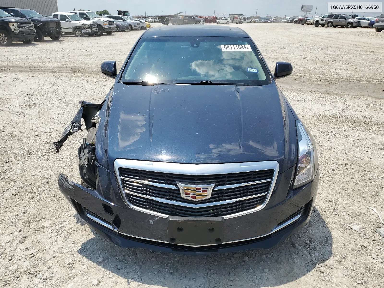 2017 Cadillac Ats VIN: 1G6AA5RX5H0166950 Lot: 64111694