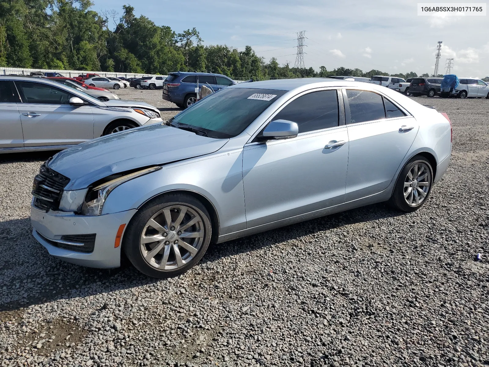 1G6AB5SX3H0171765 2017 Cadillac Ats Luxury