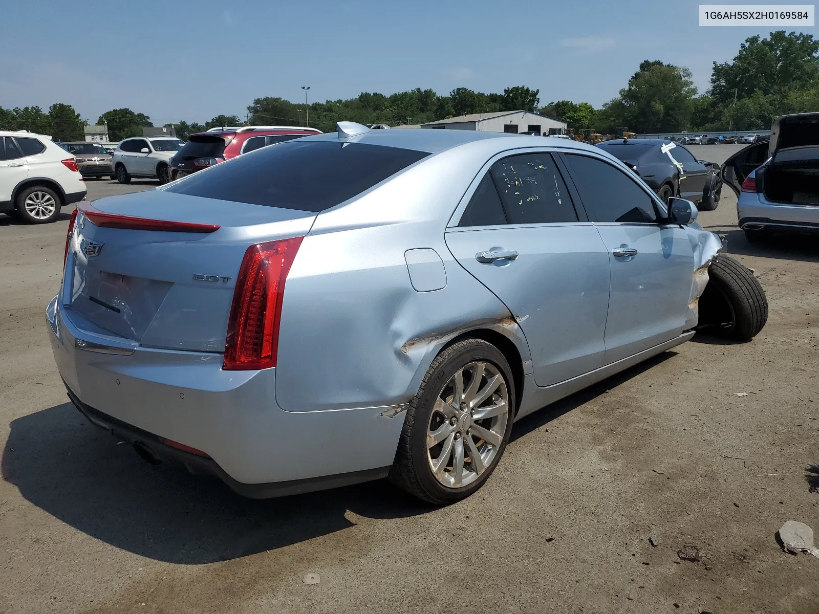 1G6AH5SX2H0169584 2017 Cadillac Ats Luxury