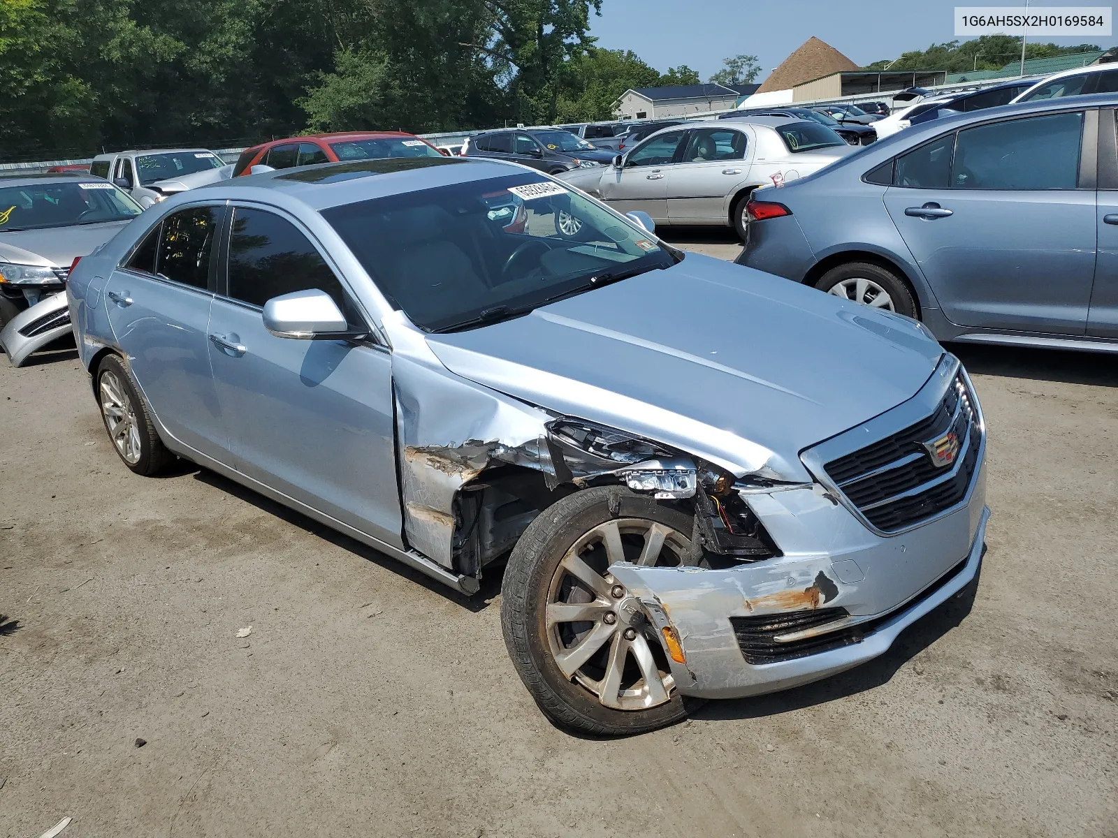 1G6AH5SX2H0169584 2017 Cadillac Ats Luxury