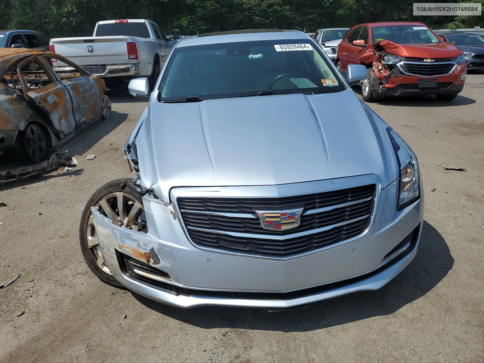 2017 Cadillac Ats Luxury VIN: 1G6AH5SX2H0169584 Lot: 65928464